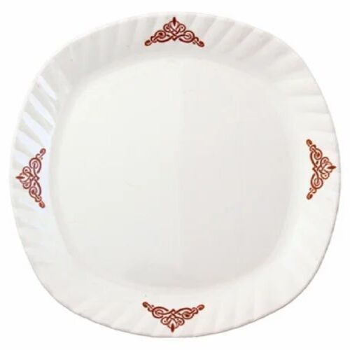 Floral Plastic Dinner Plate