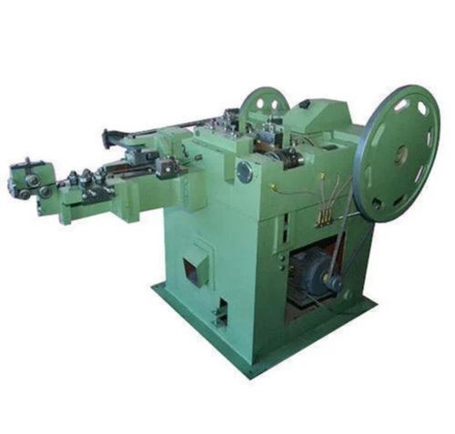 Industrial Wire Nail Making Machine - Color: Green