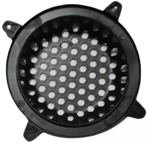 Plastic Speaker Parts - Rigid Plastic, Standard Size, Black Color | Lightweight, Easy to Carry, Round Shape, Water Cleanable