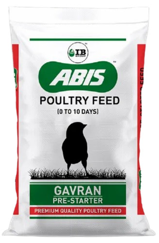 Poultry Feed Packaging Bag - PP Woven, 35Kg Capacity, Multi-Color Printed Design | Durable, Lightweight, Ideal for Storage and Transport