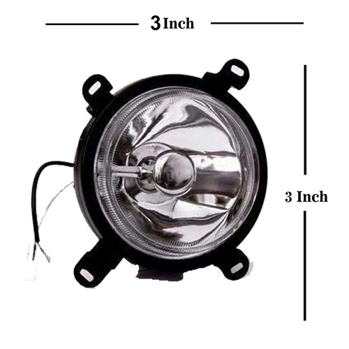 Santro Car Fog Lamps - Body Material: Abs Plastic