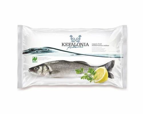 Seafood Packaging Pouches - Plastic Material Multi Color Printed Design | Durable and Versatile Seafood Protection