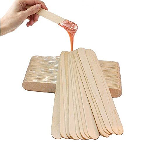 Wooden Spatula For Waxing - Color: Brown