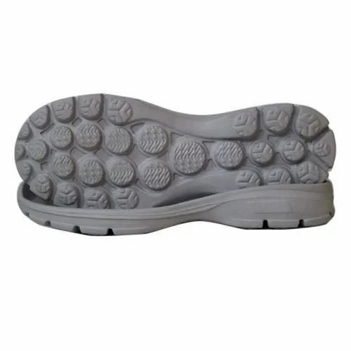 Eva Shoe Sole - EVA Material Sizes 6-10 Color Grey | Skin Friendly Rust Proof Beaded Closure Plain Pattern Includes Shoe Brush