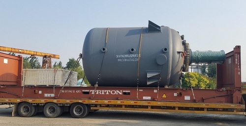 Glass-Lined Reactor 30000L - Mixer Type: Agitator