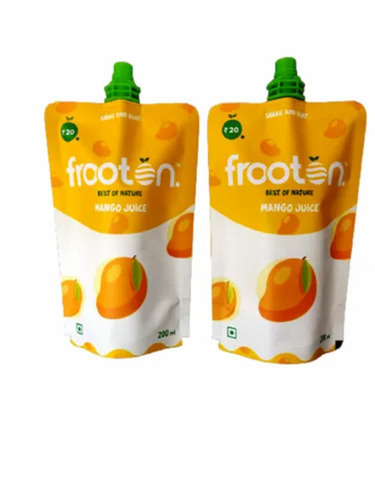 मुद्रित स्पाउट पाउच