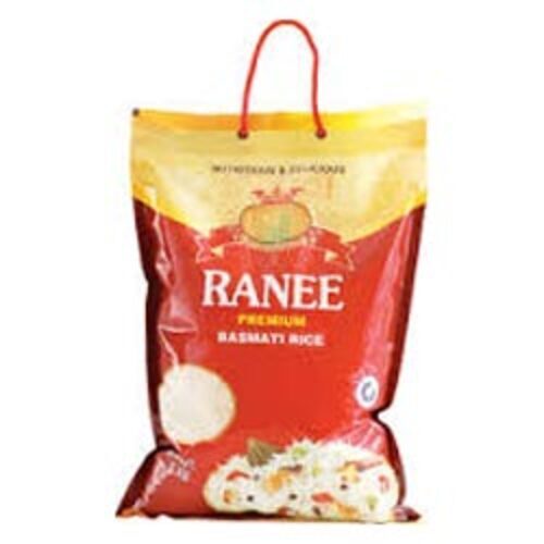 Rice Packaging Bag - Plastic Material, Multi Color Printed Design | Durable and Versatile for Efficient Rice Packaging Solutions