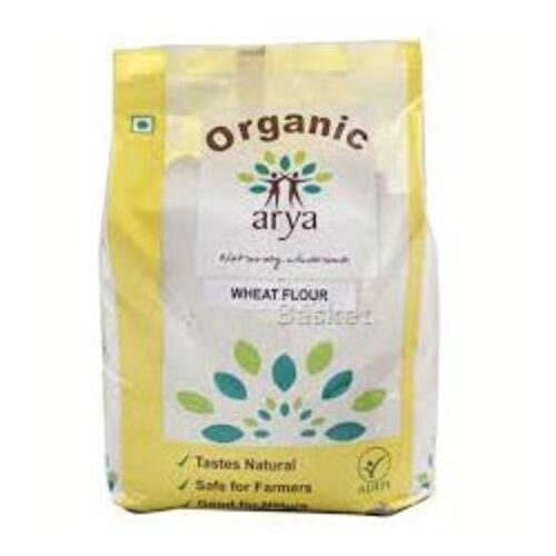 Wheat Flour Packaging Bag - Plastic Material, Multi Color Printed Design | Ideal for Flour Storage and Transportation