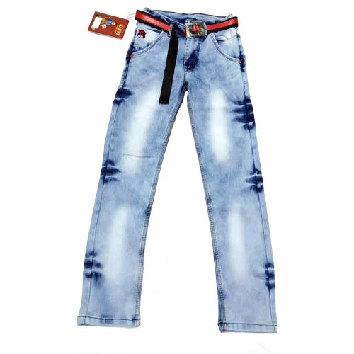 Boys Denim Jeans - Color: White