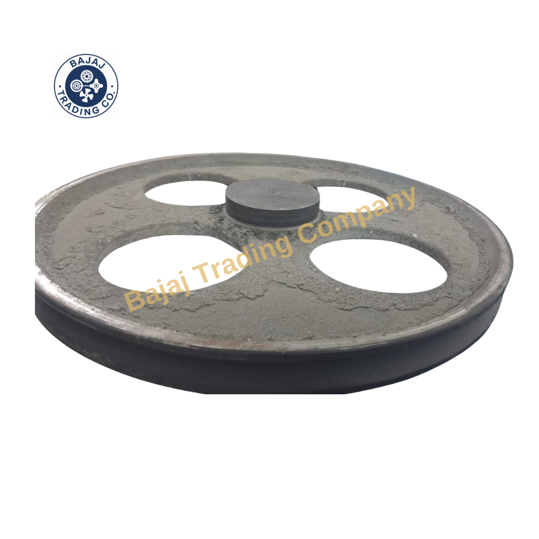 Cast Iron Plate Type Single Pulley