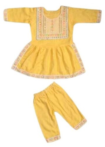 Full Sleeve Baby Girl Dress - Color: Any