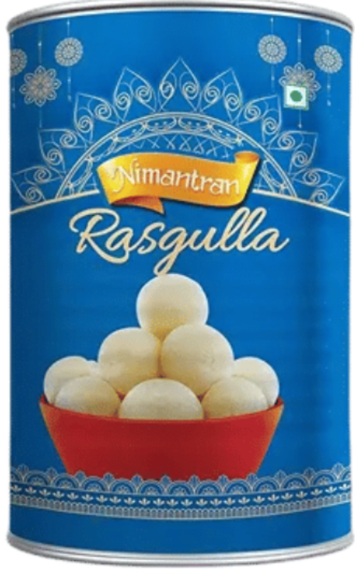 Nimantran Rasgulla (1 Kg) - Product Type: Dessert