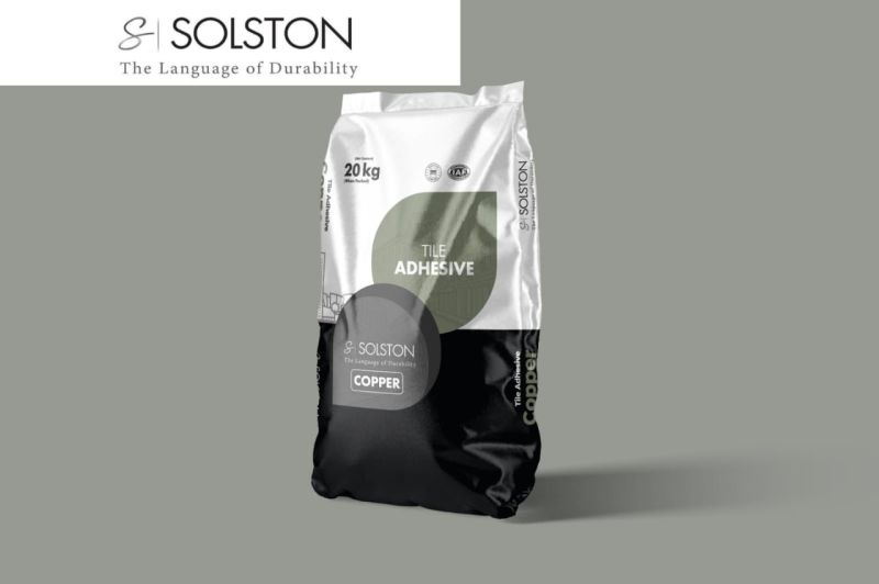 Solston Tile Adhesive Copper 20 Kg - Color: Grey Base