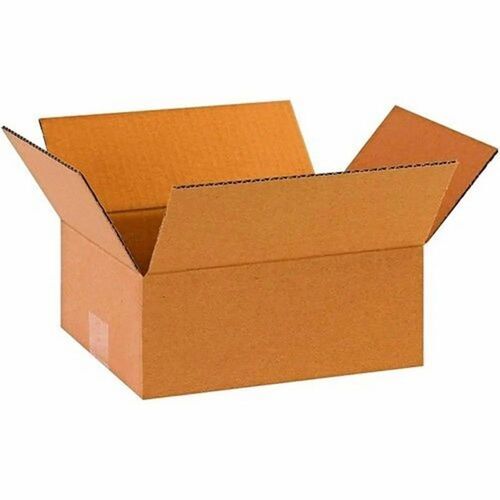 3 Ply Corrugated Packaging Boxes - Brown Corrugated Paper, 7 x 4 x 3 Inch, Designed for Apparel, Electronics, Food, Gift & Crafts | Weight Capacity 5-10 Kg