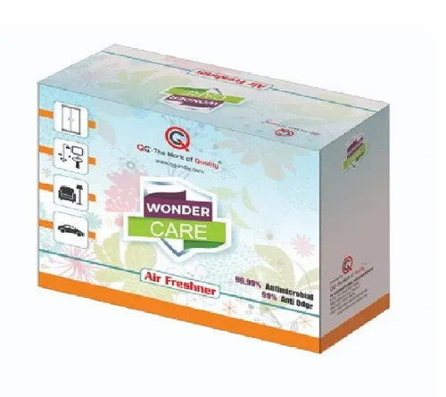 Air Freshener Packaging Box - Paper Material, Multi Color Design | Printed Design for Elegant Presentation and Eco-Friendly Usage