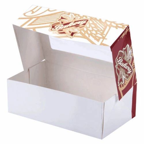 Bakery Items Packaging Box - Paper Material, Multi Color Design | Versatile Printed Solution for All Your Bakery Packaging Needs