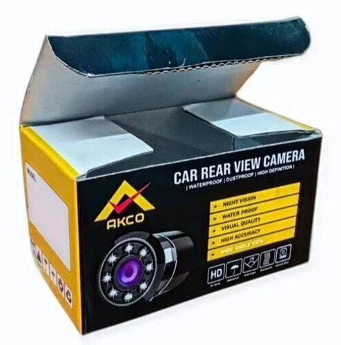 Car Accessories Packaging Box - 300 GSM Corrugated Paper, Rectangular Shape, Multi Color, Laminated Surface Coating | Industrial Supply & Logistics