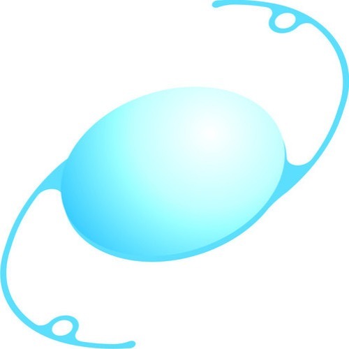 Intraocular Lenses - Glass 12.50 mm Length 6.00 mm Optic Size +10.0 D to +35.0 D Power in 0.5 D Steps Blue Color 1.49 Refractive Index