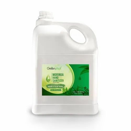 Moringa Hand Sanitizer - Ethanol Can | Suitable for All Ages Kills 99.9% Germs 12-Month Shelf Life Store in Dry Place
