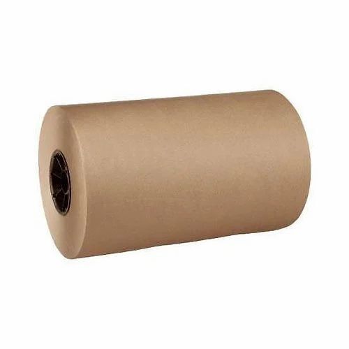 Plain Corrugated Roll - Paper Material , Brown Color for Versatile Packaging Solutions