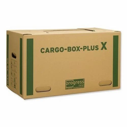 Printed Corrugated Packaging Box - Paper Material | Brown Color, Designed for Personal Care, Food, Gift & Crafts, Apparel