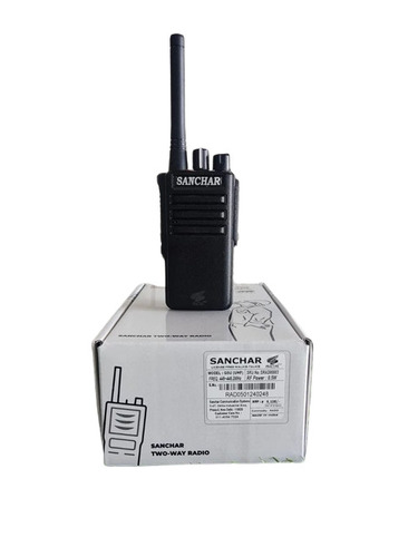 Sanchar G5U License Free Walkie Talkie - Color: Black