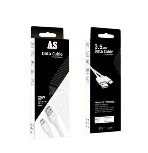 Usb Data Cable Packaging Box - Duplex Paper, Rectangular Shape, Multi Color, PVC Coating