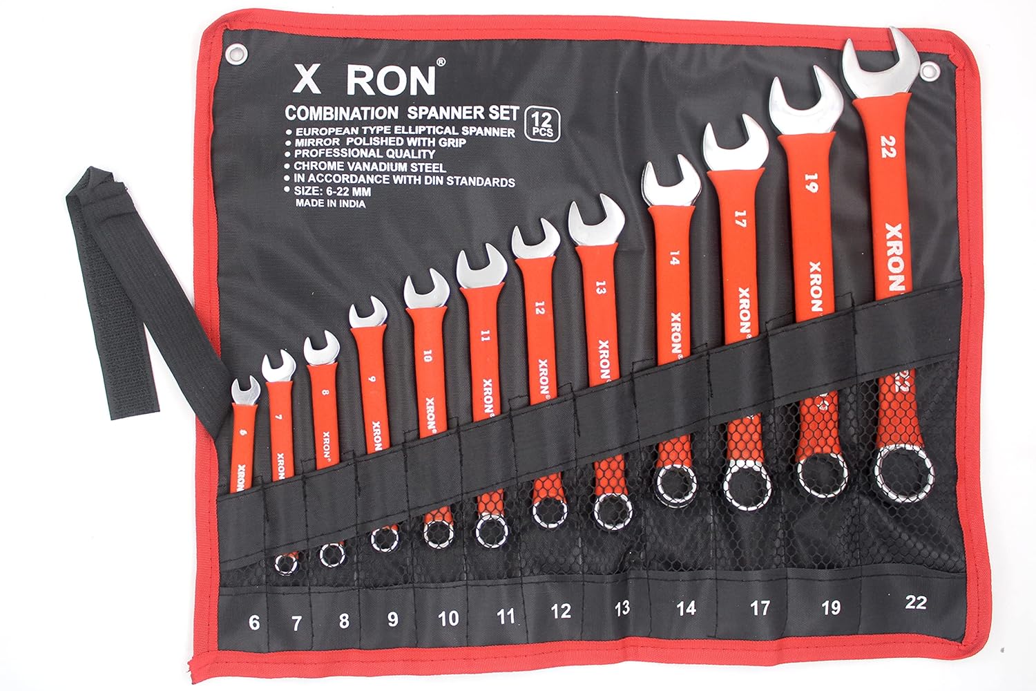 XRON 12 Piece Combination Spanner Set