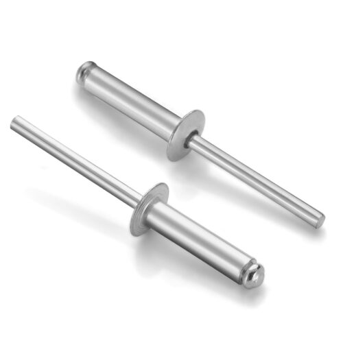 Aluminium Blind Rivet - Alloy Steel Silver Color | Industrial Grade Anodized Surfacing Rust Resistant for Industrial Surface Fitting