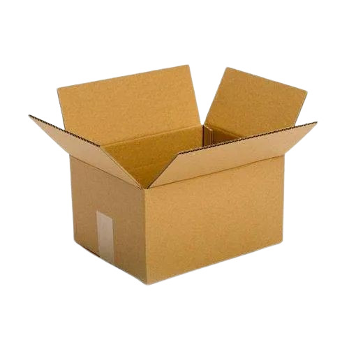Cardboard Packaging Box - 180-800 GSM Brown Color Plain Pattern | Ideal for Electronic Food Gift & Crafts and Apparel Packaging