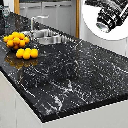 Granite Stone - 18 mm Thickness, Rectangular Grey Slab with Polished Surface Finish | Density of 45 kg/m3, Versatile for Flooring and Kitchenware