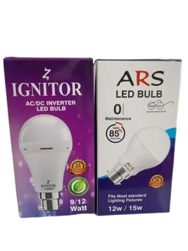 Led Bulb Packaging Box - Kraft Paper, 2.5x4.5x4.6 Inch, Multi Color | Biodegradable, Folding One-Piece Tuck Top Design