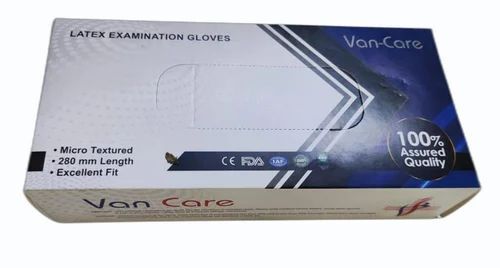 Medical Examination Gloves Packaging Box - Single Wall 3 Ply Kraft Paper, 18.5x12.5x6.5 cm , Multi Color, Biodegradable, Litho-Laminated Surface