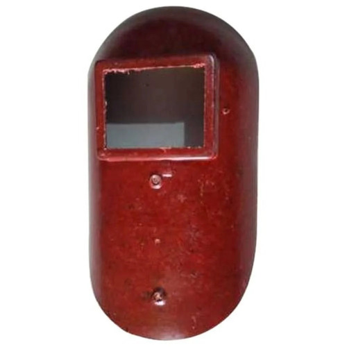 Welding Head Screen - Metal Plain Design Polished Finish Red Color | Industrial Use New Condition Flux-Cored Welding Compatibility
