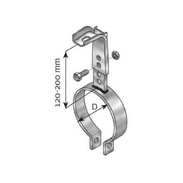 Adjustable Exhaust Clamp