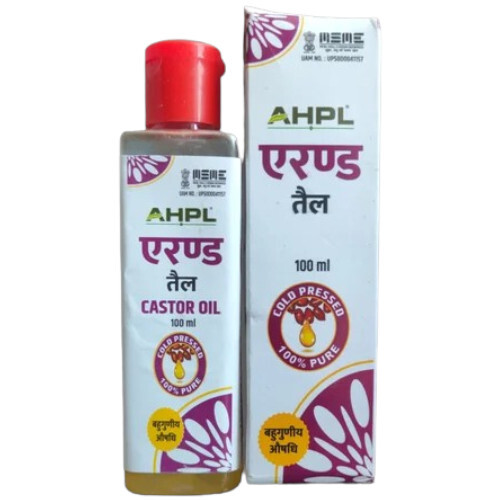 AHPL Ayurvedic Castor Oil for Hair and Skin 100ml