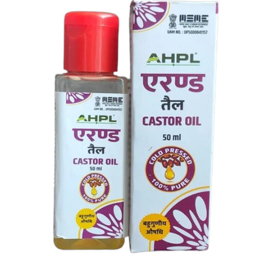 AHPL Ayurvedic Castor Oil for Hair and Skin 50ml