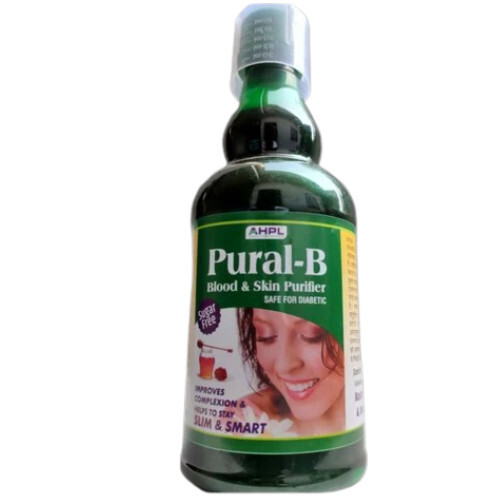 AHPL Pural B Blood and Skin Purifier Ayurvedic Syrup