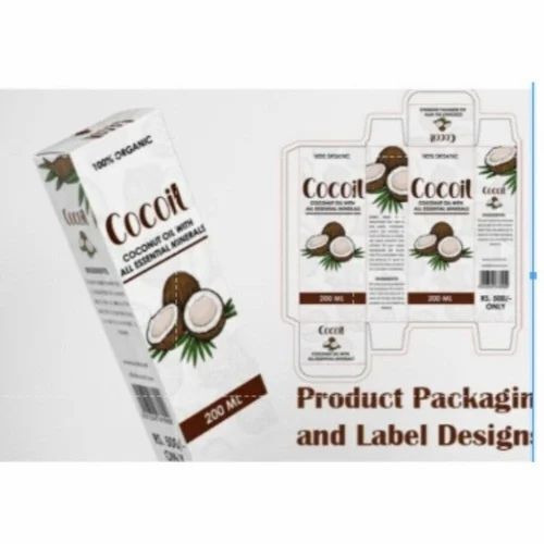Coconut Oil Packaging Box