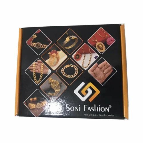 Jewellery Packaging Box - Kraft Paper, 18X18X7 Inch, Multi Color | Handmade, Eco-Friendly, Bio-degradable, Waterproof, Square Design