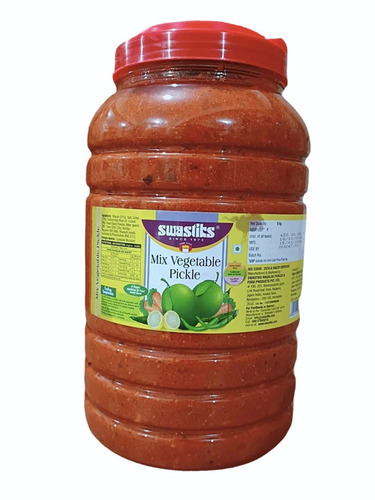 Mix Vegetable Pickle - Shape: Block