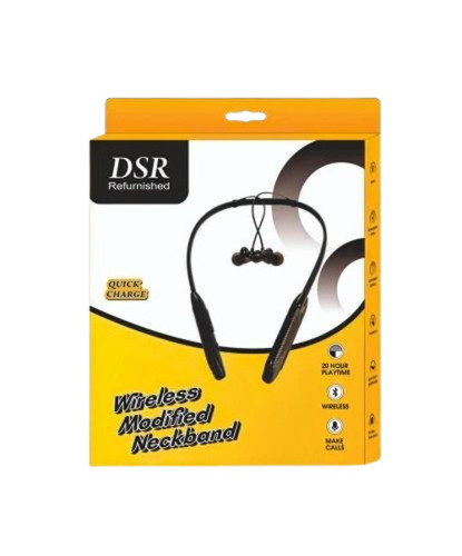 Neckband Earphone Packaging Box - Unbleached Kraft Paperboard, Rectangular Shape, Multi Color Design | Spot UV Printing, Gloss Varnish, Biodegradable