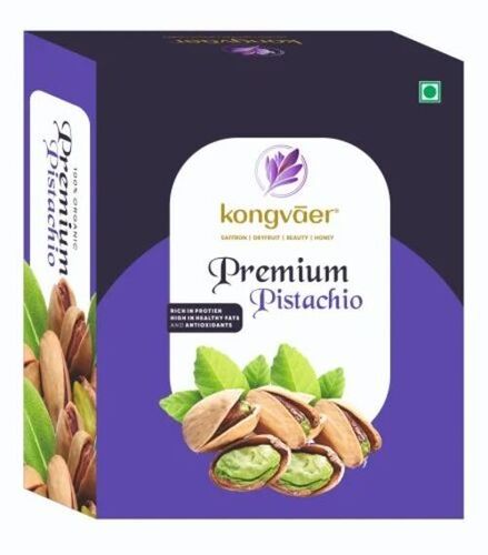 Pistachios Packaging Box - Paper Material, Rectangular Shape, Multi Color Printed Design | Eco-Friendly, Ideal for Gifting and Storage
