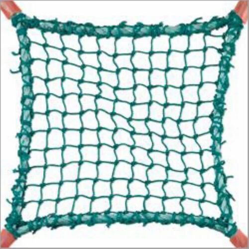 Single Layer Braided Net - Durable Green Square Hole Industrial Netting All Sizes | Folded Design with Good Strength and Optimum Quality