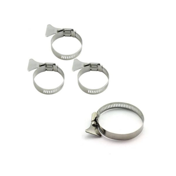 Thumb Turn Screw Worm Drive Hose Clamp