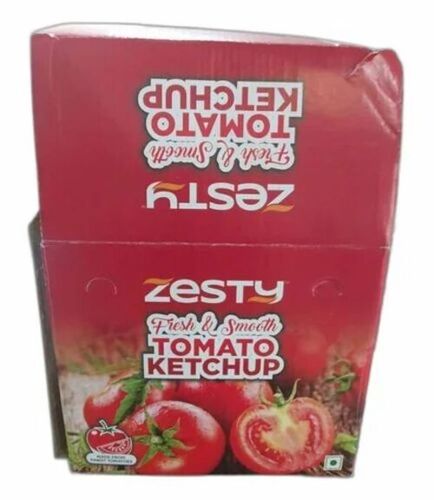 Tomato Ketchup Packaging Box