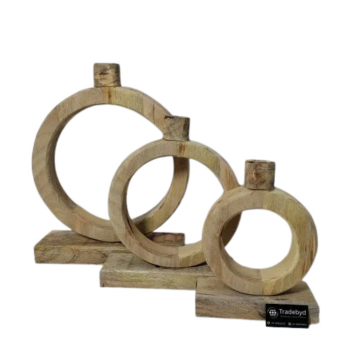 Wooden Candle Stand