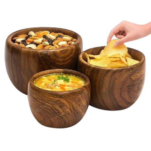 Wooden Serving Bowl