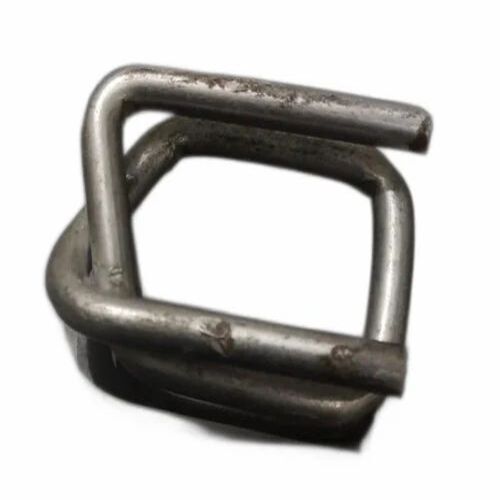 32mm Packaging Strap Buckles - Stainless Steel 32mm (L) Silver | Industrial Usage Custom Size Availability Plain Rectangular Shape