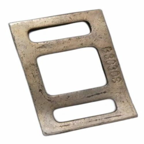 Brass Strap Buckles - Polished Brass, 3.5x1.5 Inches, Silver Color | Plain Pattern, Good Quality, Customizable Size